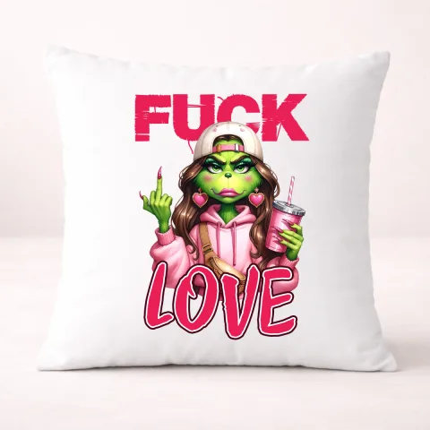 Fuck Love - Jastuk – proizvod sa printom