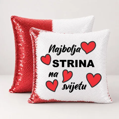 Najbolja strina na svijetu 2 - Jastuk magični – proizvod sa printom