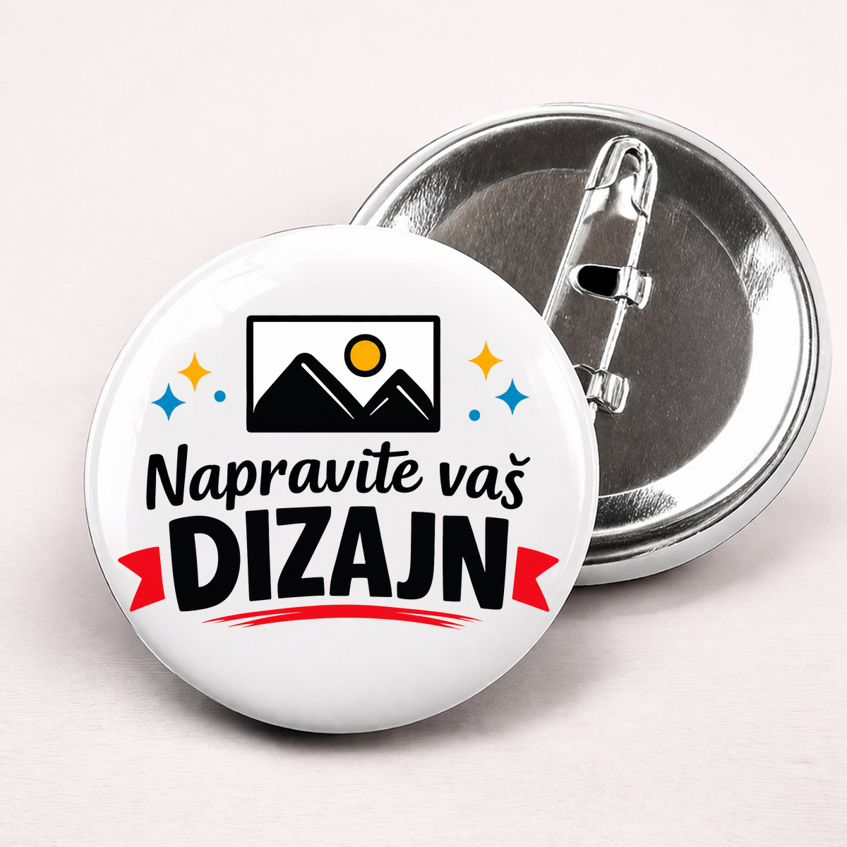 Bedževi – prikaz izdelka