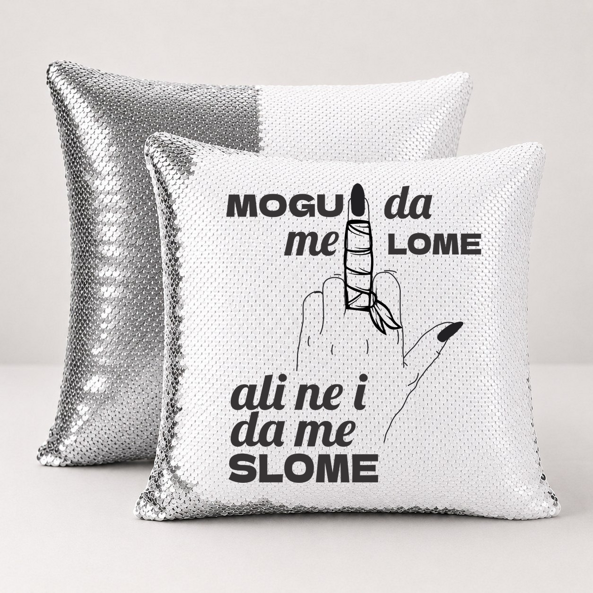 Mogu da me lome ali ne i da me slome - Jastuk magični – prikaz izdelka