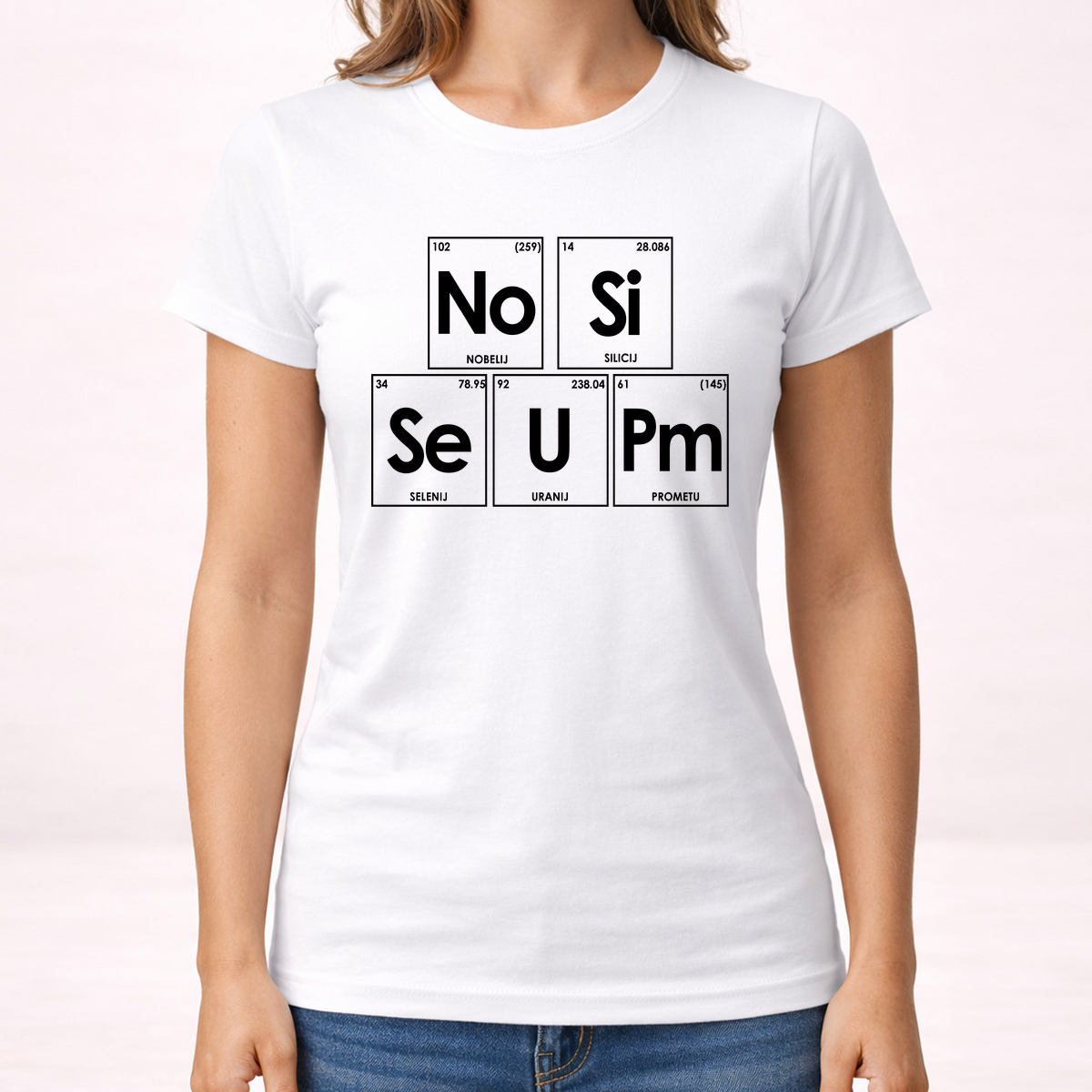 No Si Se U Pm - Majica - Ženska – prikaz izdelka