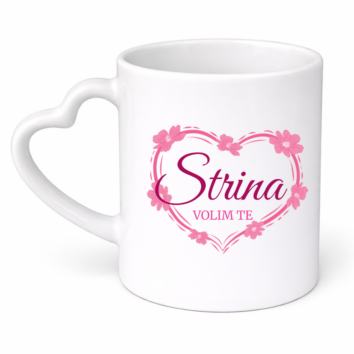 Strina volim te! - Šolja srce – prikaz proizvoda