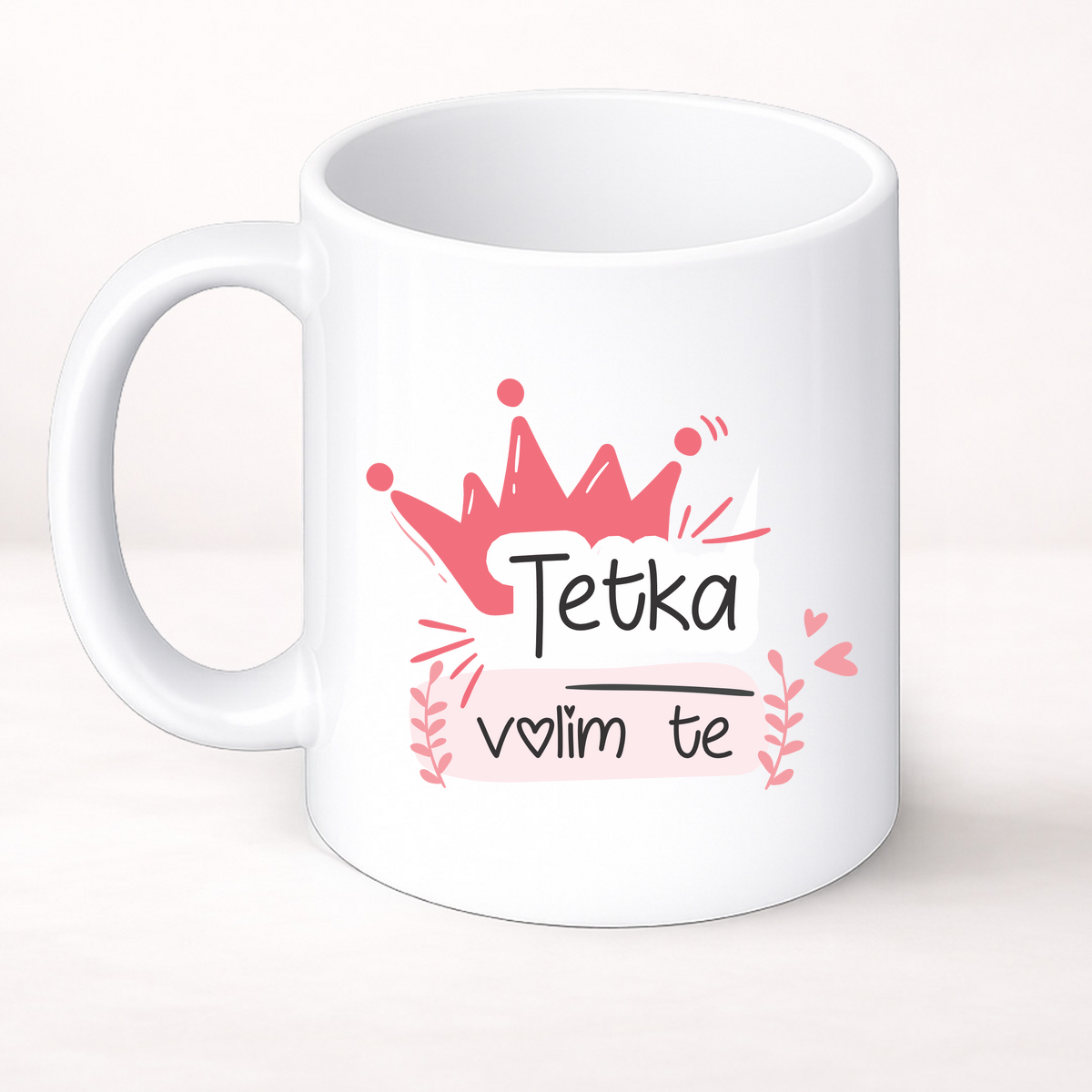 Tetka volim te - Šolja Classic – prikaz izdelka